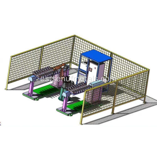 Posicionador automático de manipuladores de soldadura